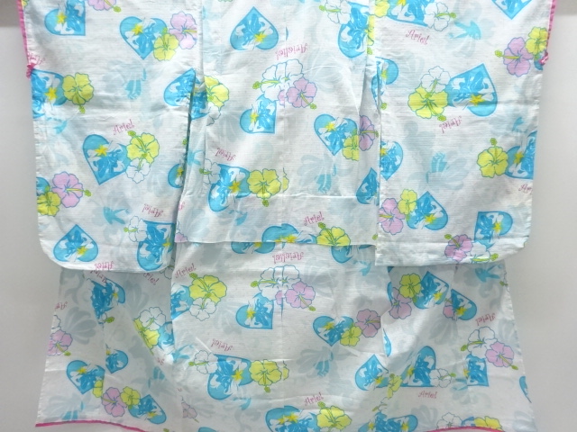 JAPANESE KIMONO / YUKATA FOR KIDS / COTTON / CHARACTER PATTERN